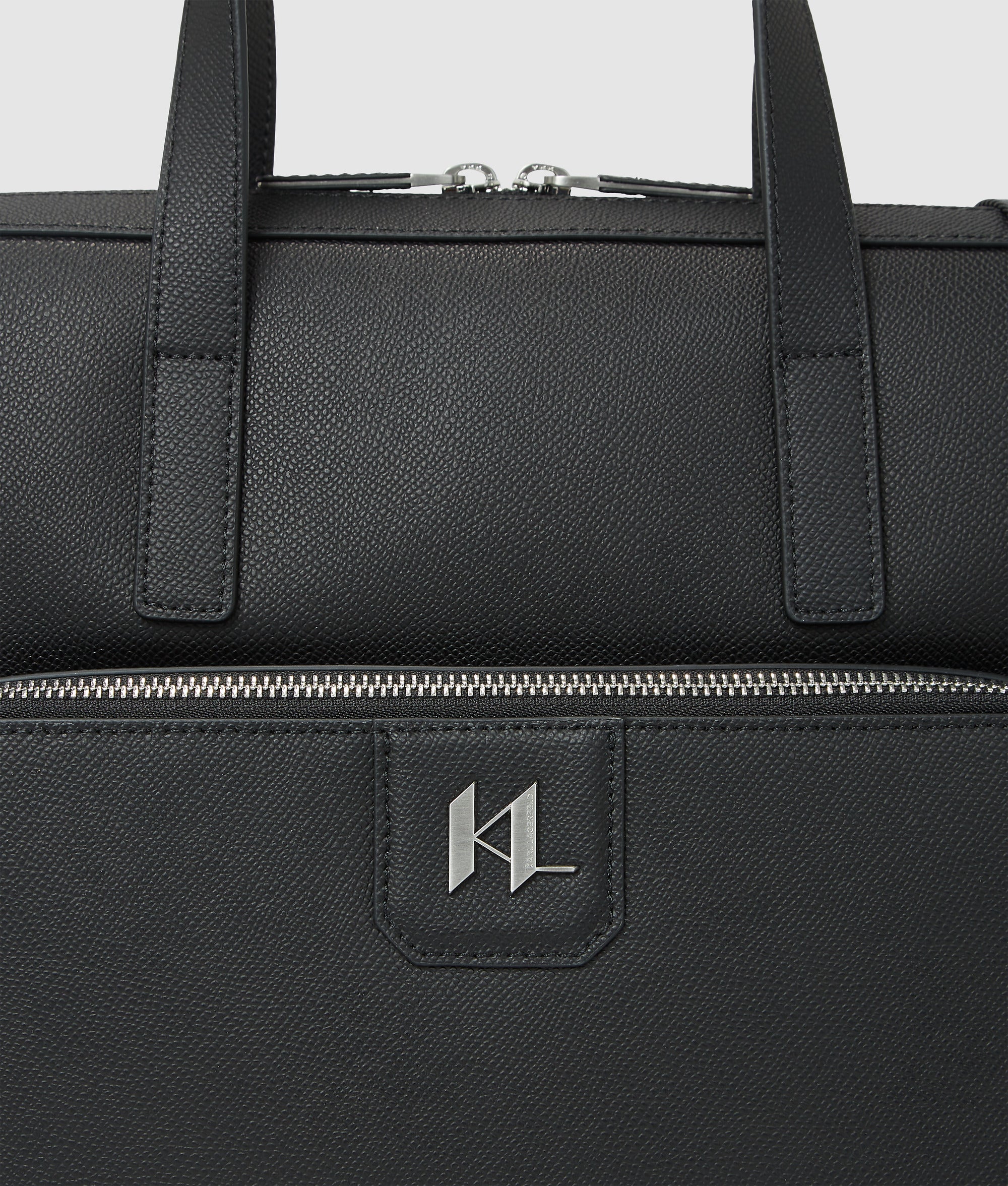K/Monogram leren aktetas