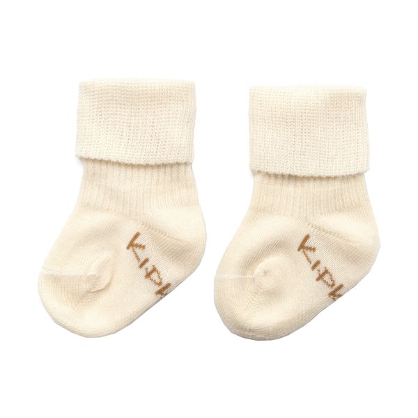 KipKep Blijf Sokken Newborn - Off White