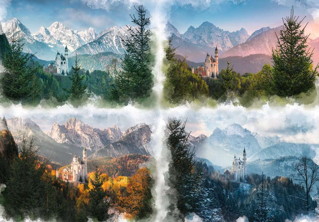 Ravensburger Spiel Märchenschloss in 4 Jahreszeiten