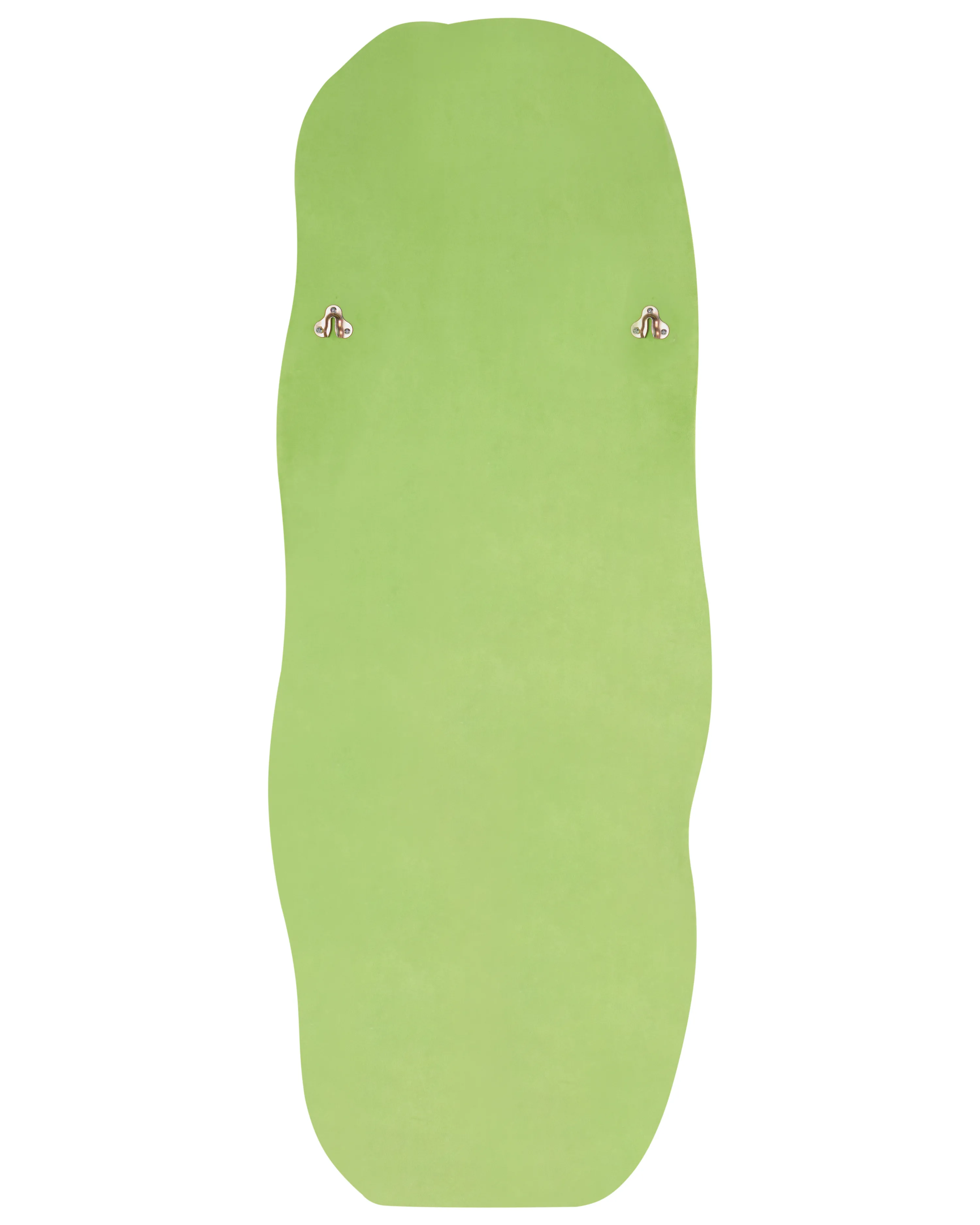 Wandspiegel BEAUNE 56 cm 160 cm Fluweel Groen