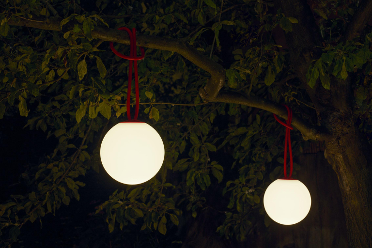 Fatboy Bolleke hanglamp LED oplaadbaar Ø20 Taupe