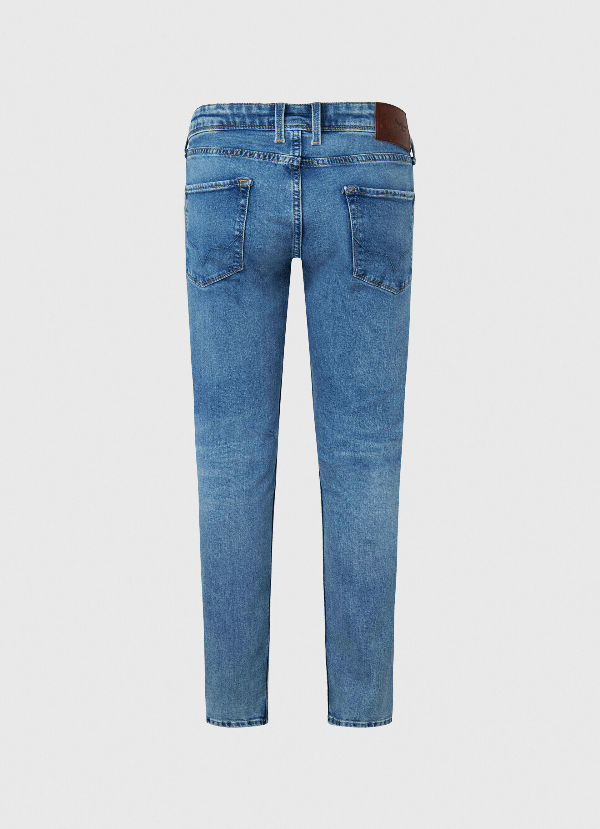 Calça jeans skinny de cintura baixa Jean Finsbury Fit - jeans