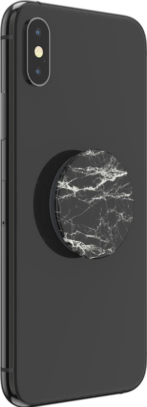Popsockets greb til mobilenhed (black marble)