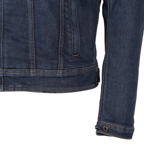 Helstons - Blouson Western Air toile coton renforcée Bleu