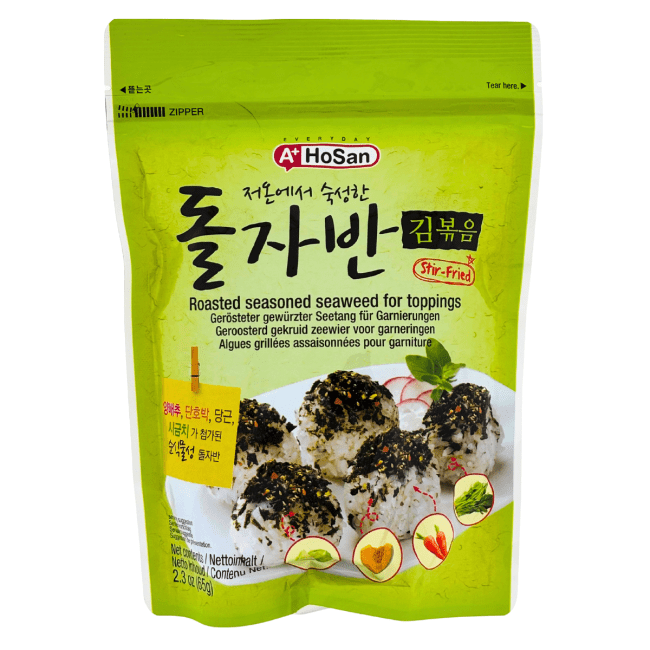 Hosan Geroosterde Gekruide Zeewier voor Topping 65g
