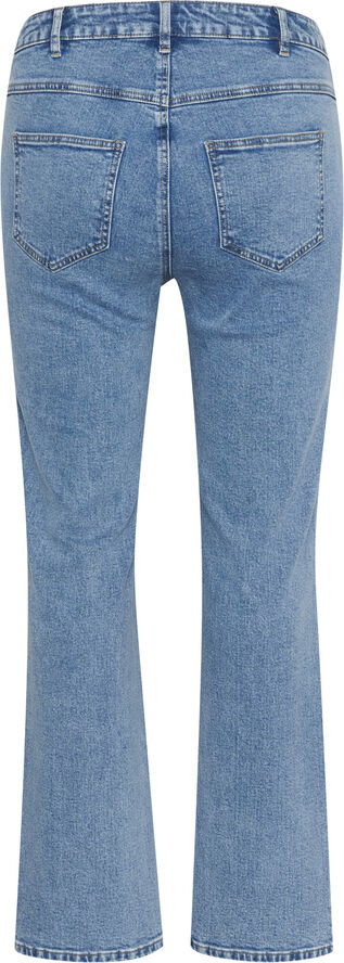 Kaffe Curve KCthura Embellish Jeans Medium blue denim