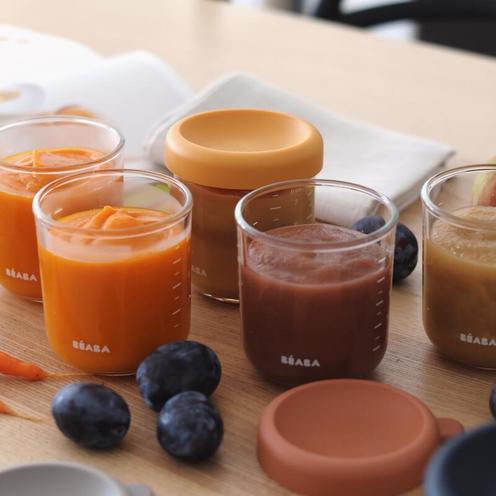 Petit pot en verre 250 ml Terracotta - BEABA