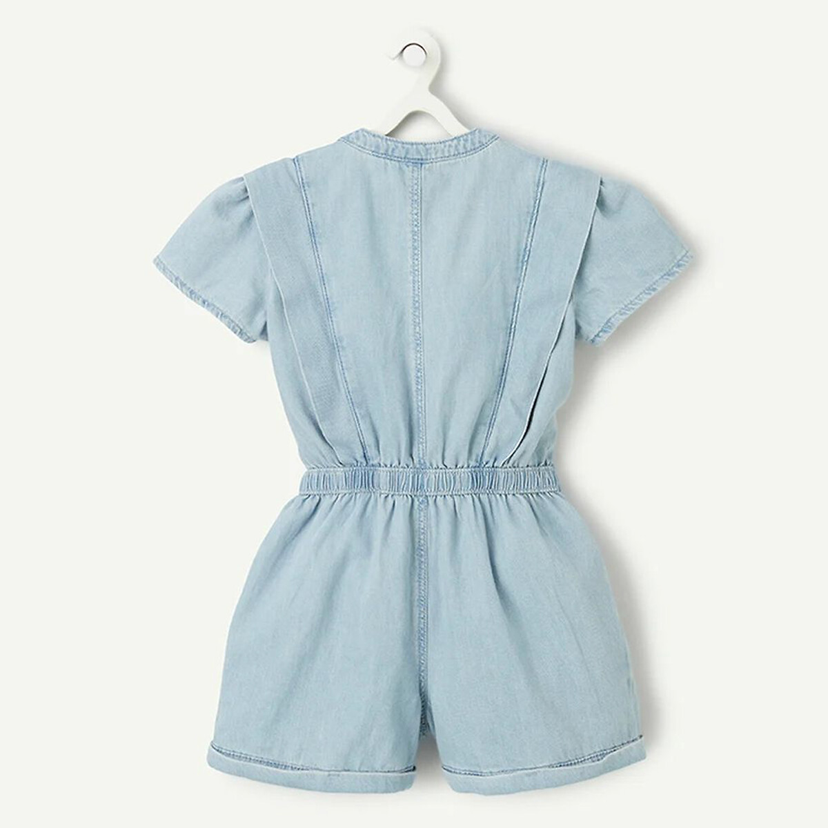 TAPE A L'OEIL<br>Curta combinada em jeans