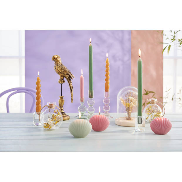 Blokker Dinerkaars - 8 stuks - 15 cm - Roze