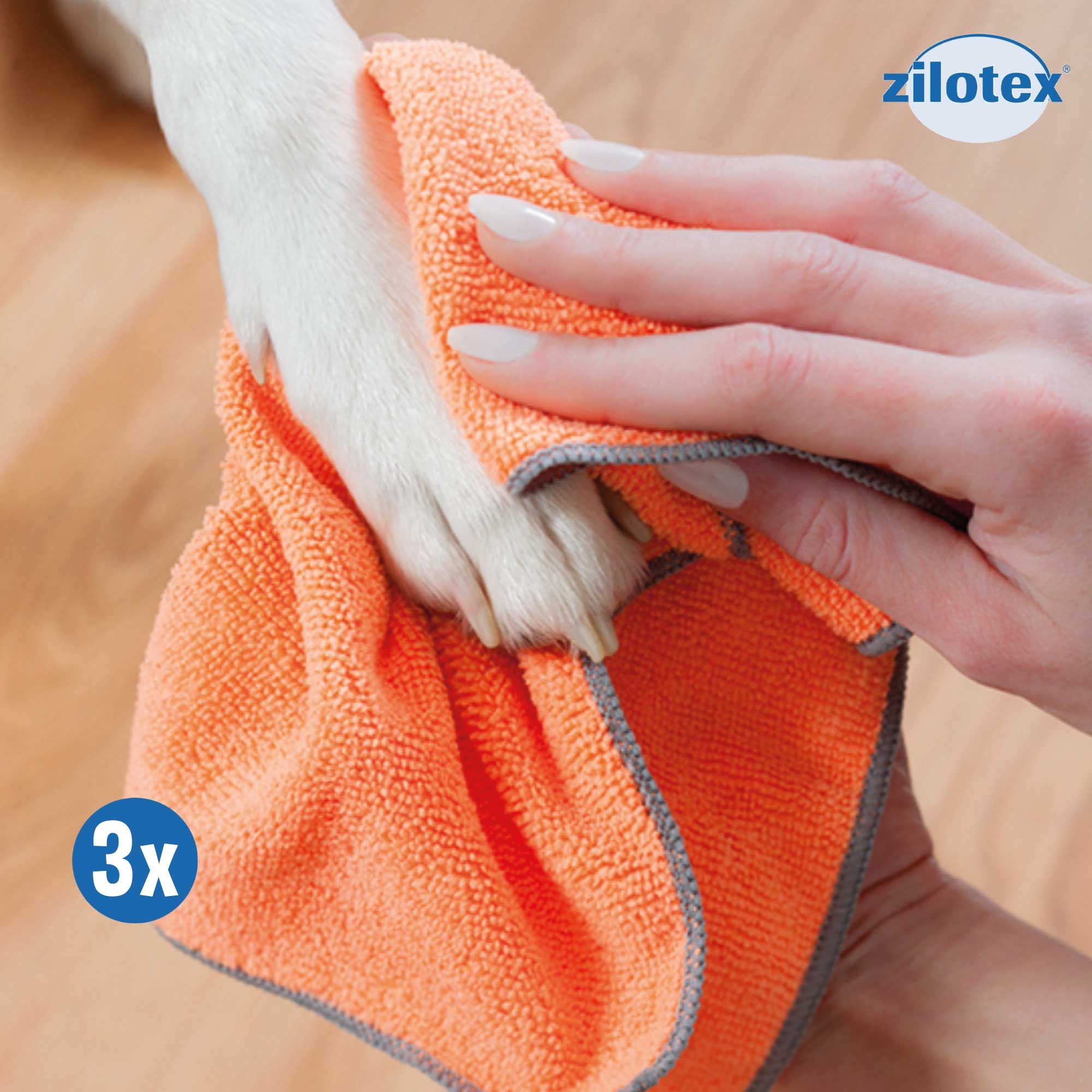 Doggy Blanket Pfötchentuch - mit Aktiv Silber - geruchshemmend - saugstark