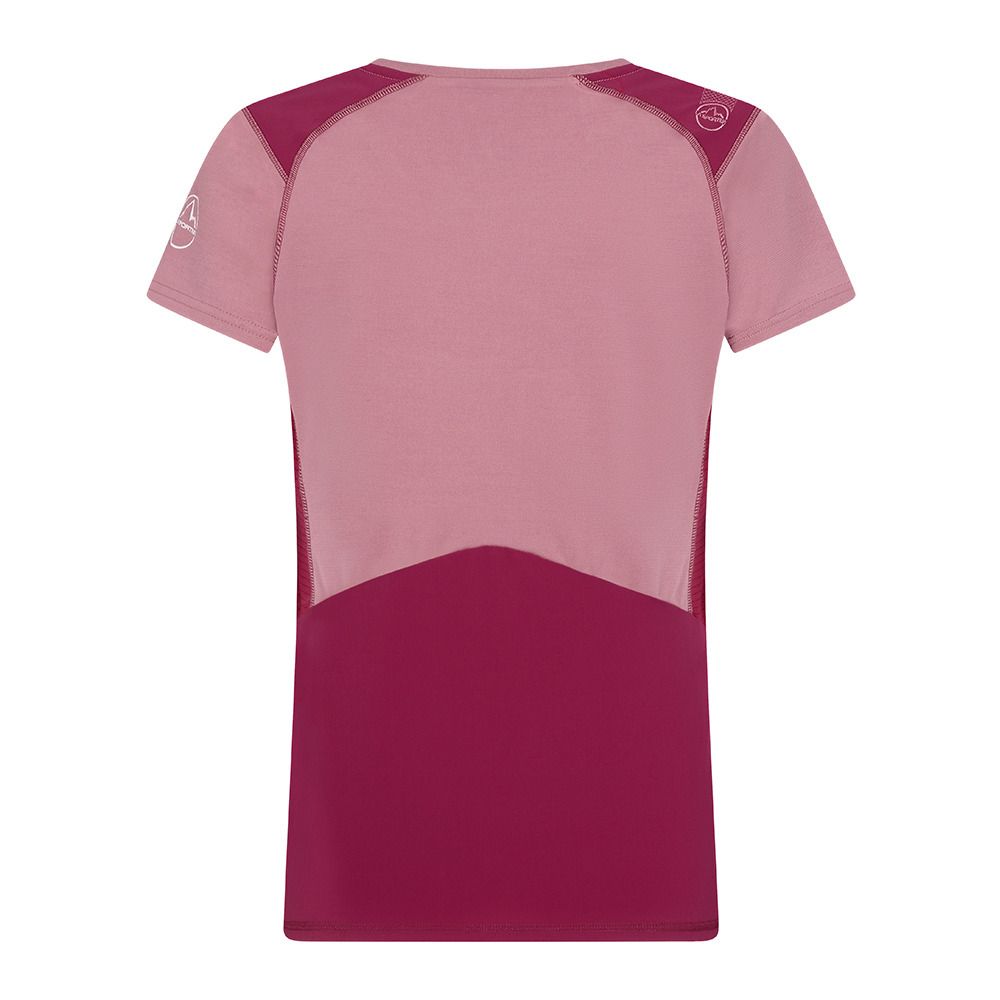 La Sportiva COMPASS - Maillot Femme blush/red plum