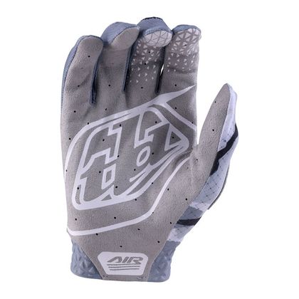 Gants cross TroyLee design AIR CAMO YOUTH - Gris / Blanc