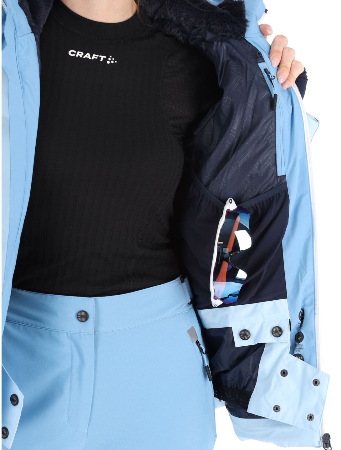 34W4596 ski-jas dames