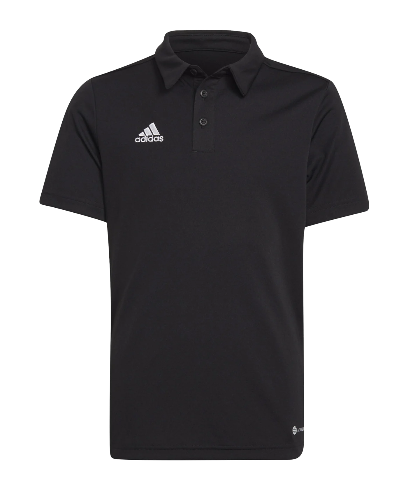 adidas Entrada 22 Poloshirt Kids Schwarz