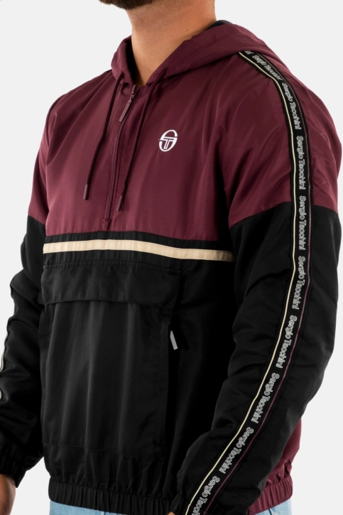 blousons et vestes sergio tacchini midday 546-blk/mwi