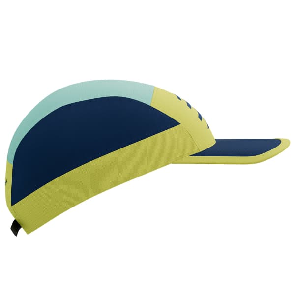 Casquette trail COMPRESSPORT 5 PANEL LIGHT CAP GREEN SHEEN/DRESS BLUES