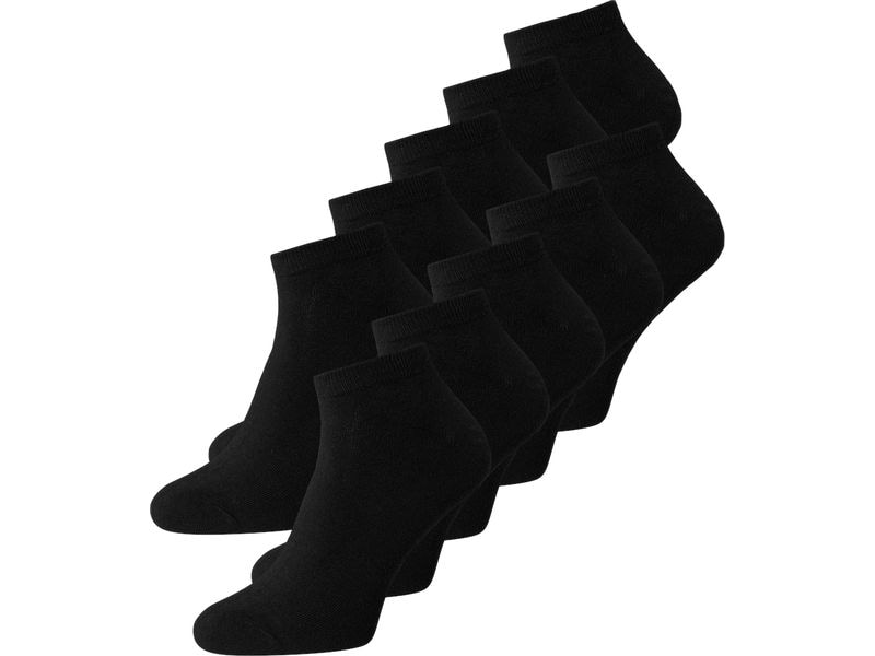 JACK&JONES Dongo Socks 10er-Pack, Schwarz Alltagssocken