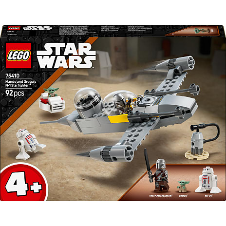 LEGO Star Wars Mando og Grogus N-1-stjernejager 75410