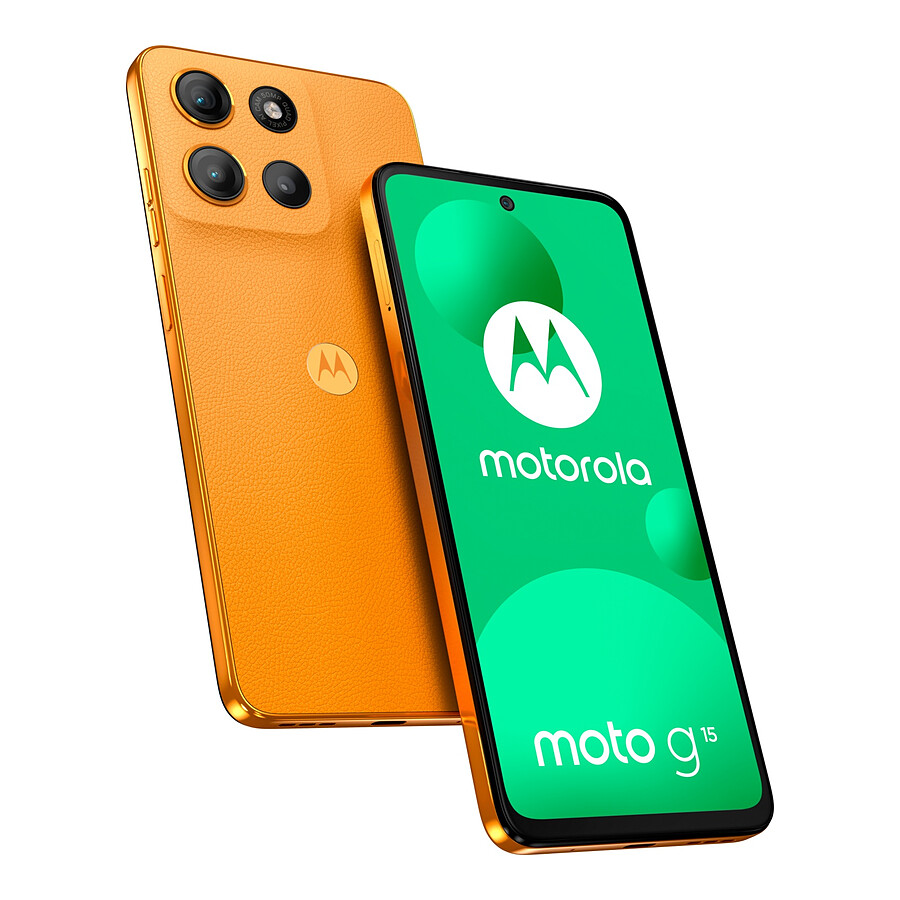 Motorola Moto G15 - Orange Mandarine