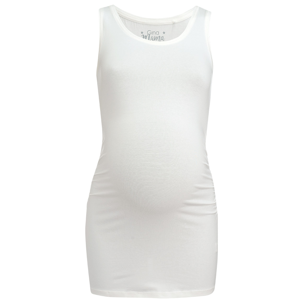 Gina Mama 2 Damen Umstands-Tops im Set oliv / weiss