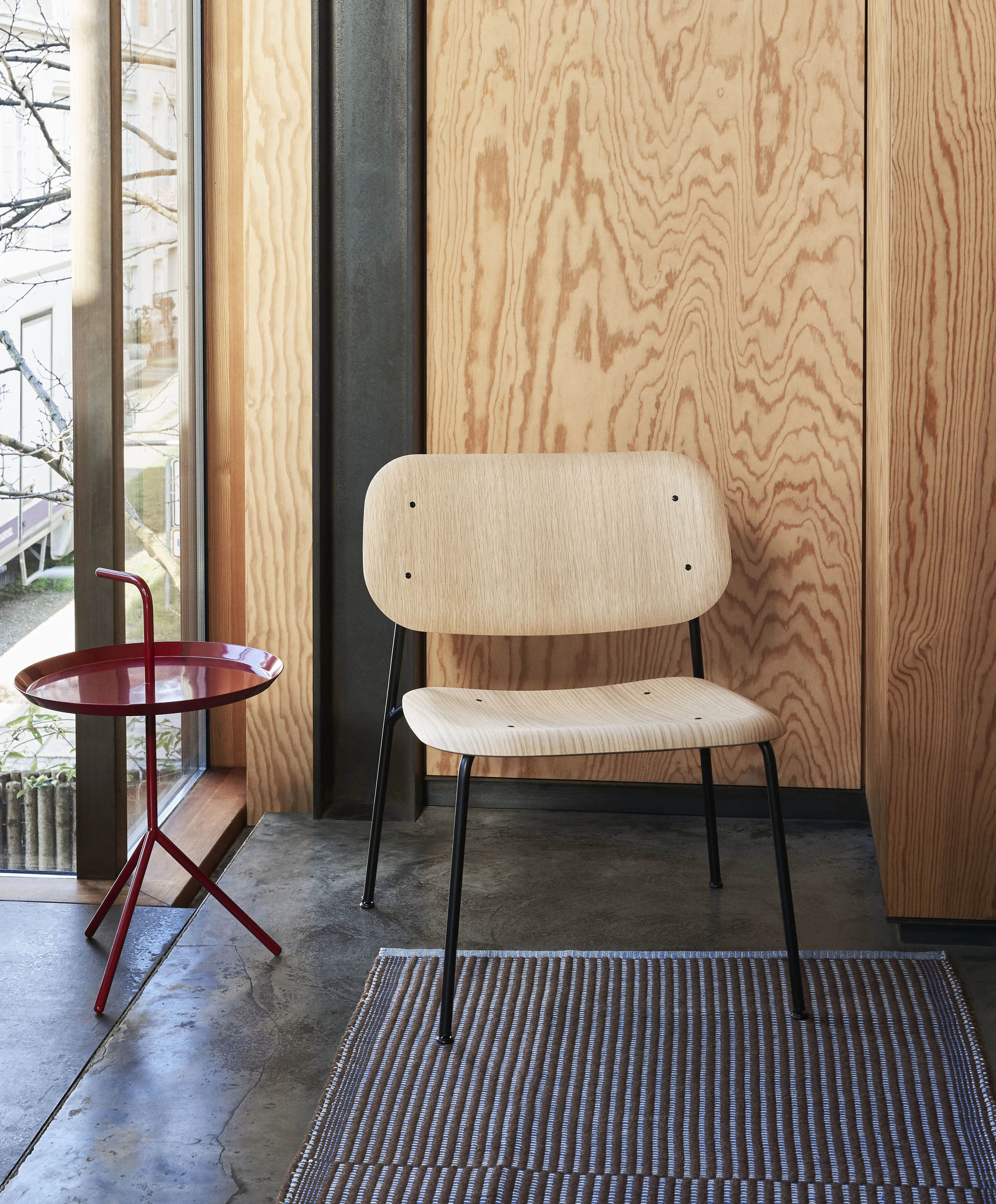 DON'T LEAVE ME - Table basse métal | Bleu