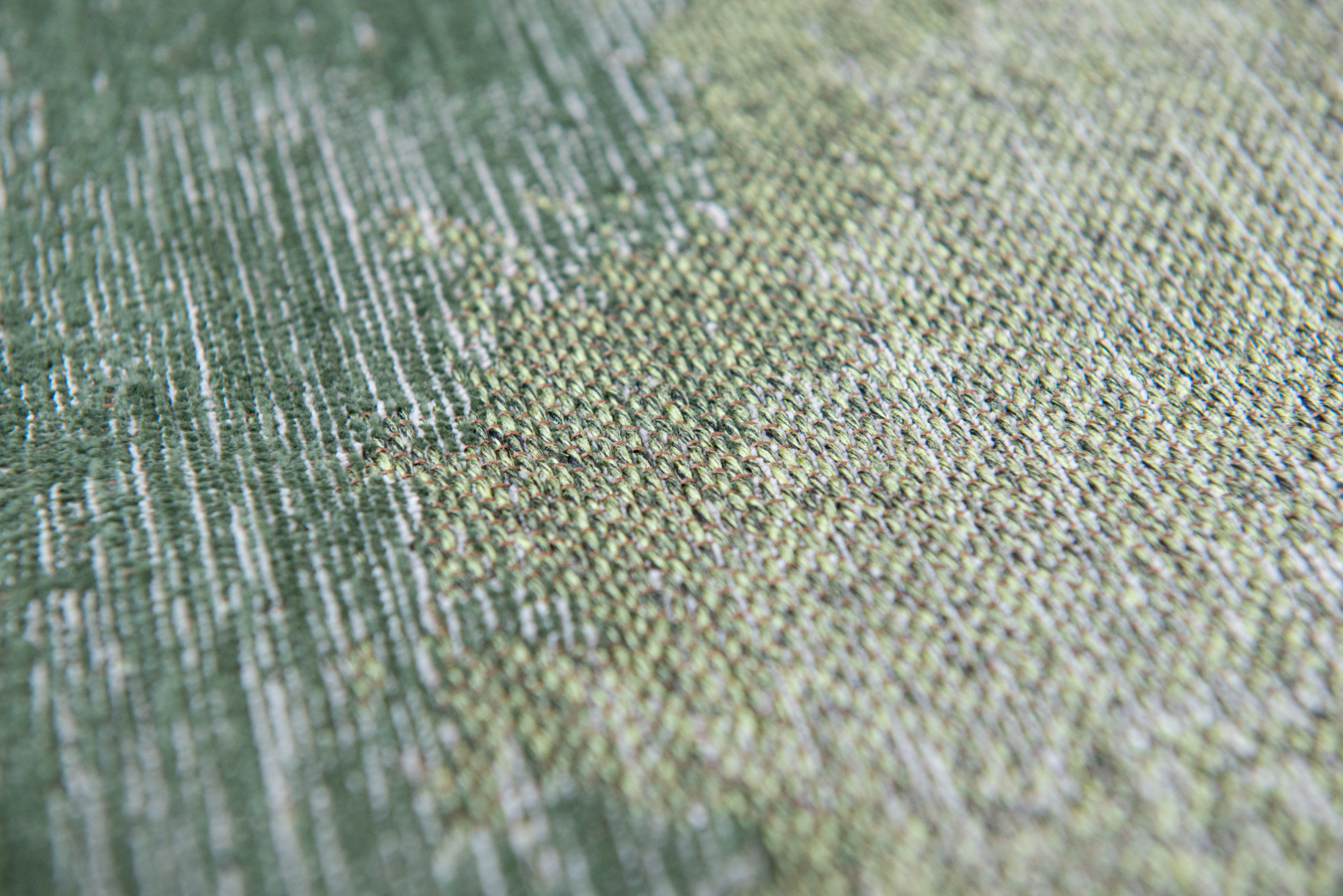Ecorugs vloerkleed Lagoon groen 140x200 cm