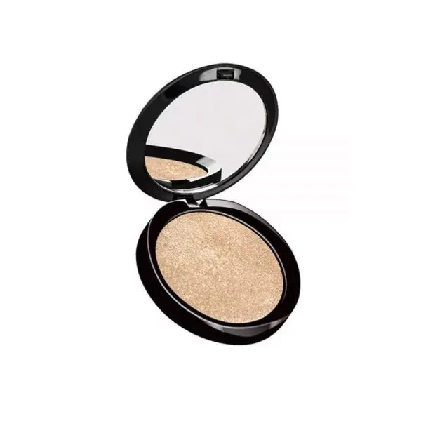 Pó Iluminador Resplendent da Purobio Cosmetics, cor 01 Champagne, 9g
