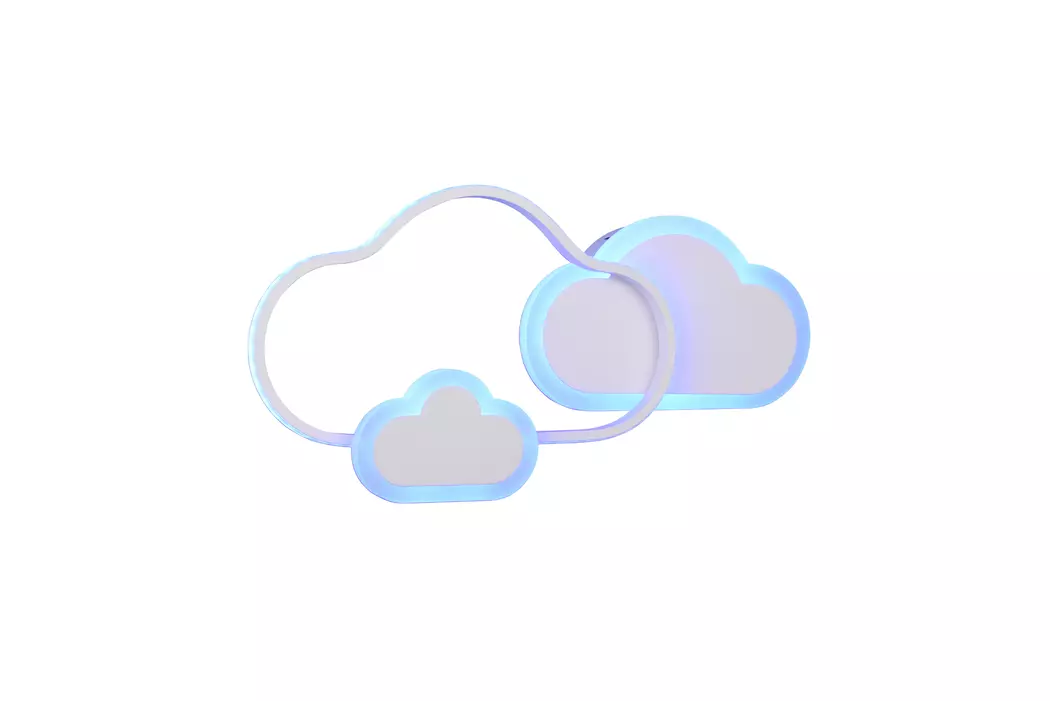 LED-Wandleuchte Cloudy