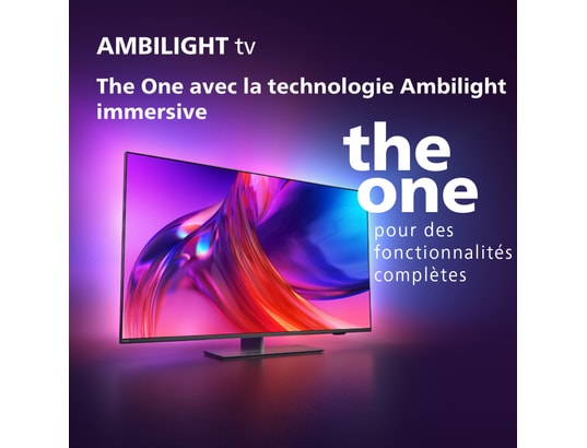 PHILIPS - TV LED 4K 139 cm 55PUS8808/12 THE ONE 4K Ambilight 139 cm