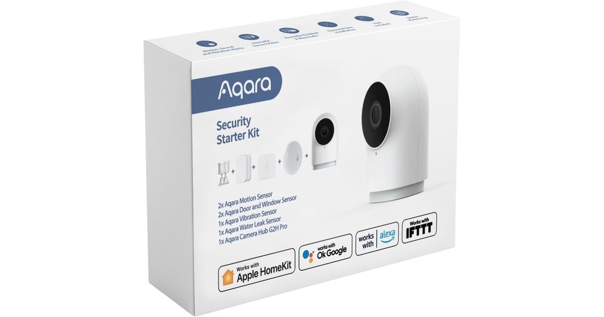 AqaraSecurity Starter Kit set  (Wit)