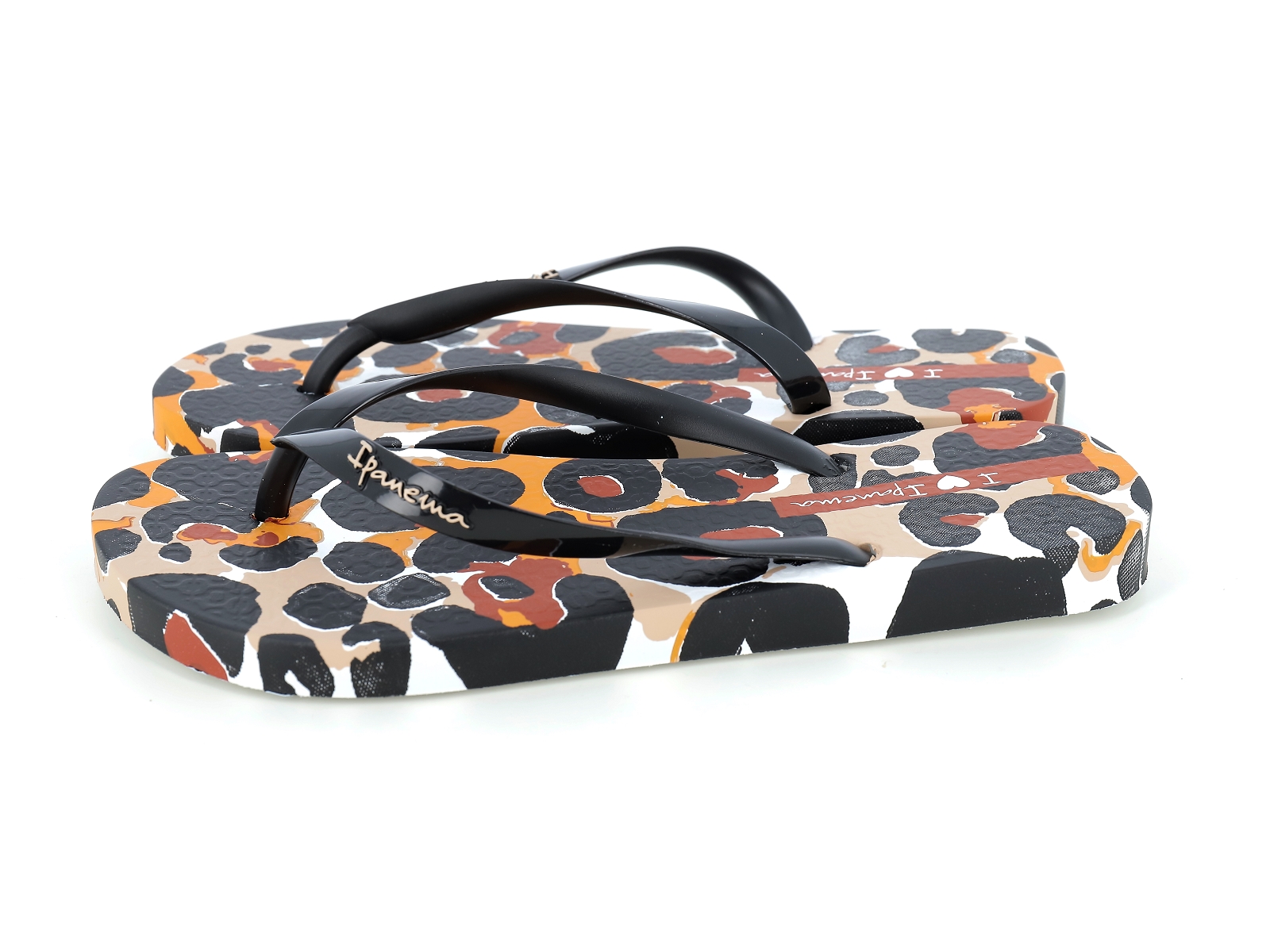 Ipanema-ANIMALE PRINT II 83306 Plastique Noir Leopard