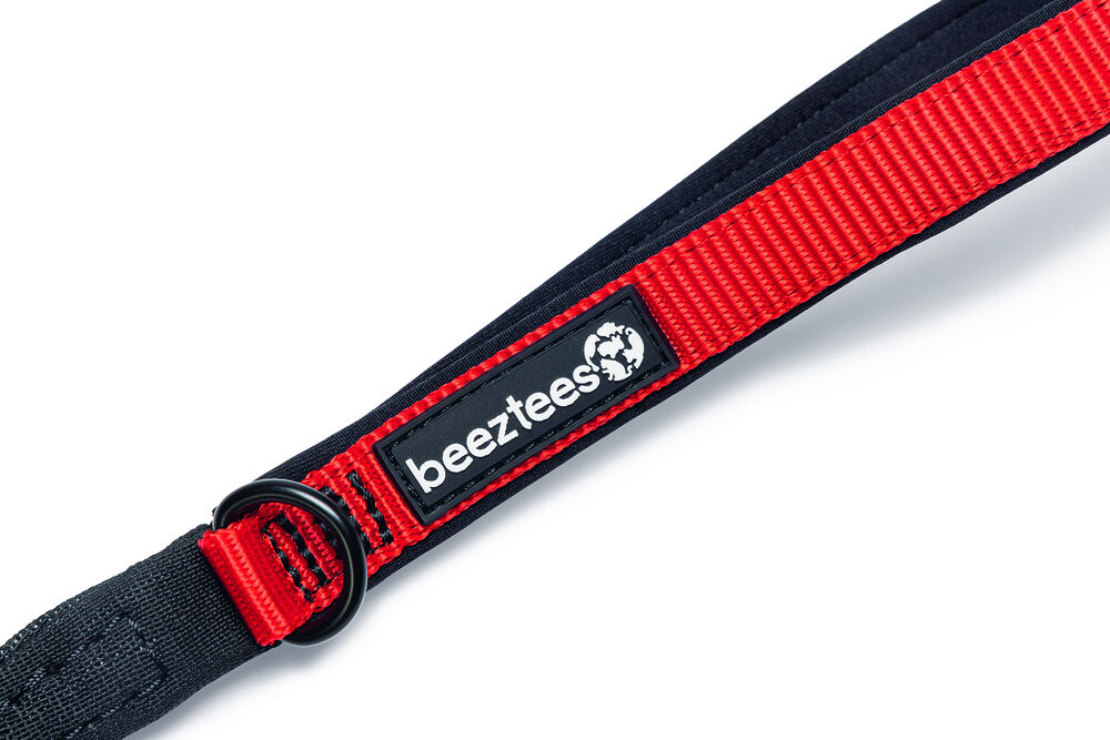 Beeztees Premium Parinca - Hondenriem - rood - Extra small - 1 cm - 120 cm