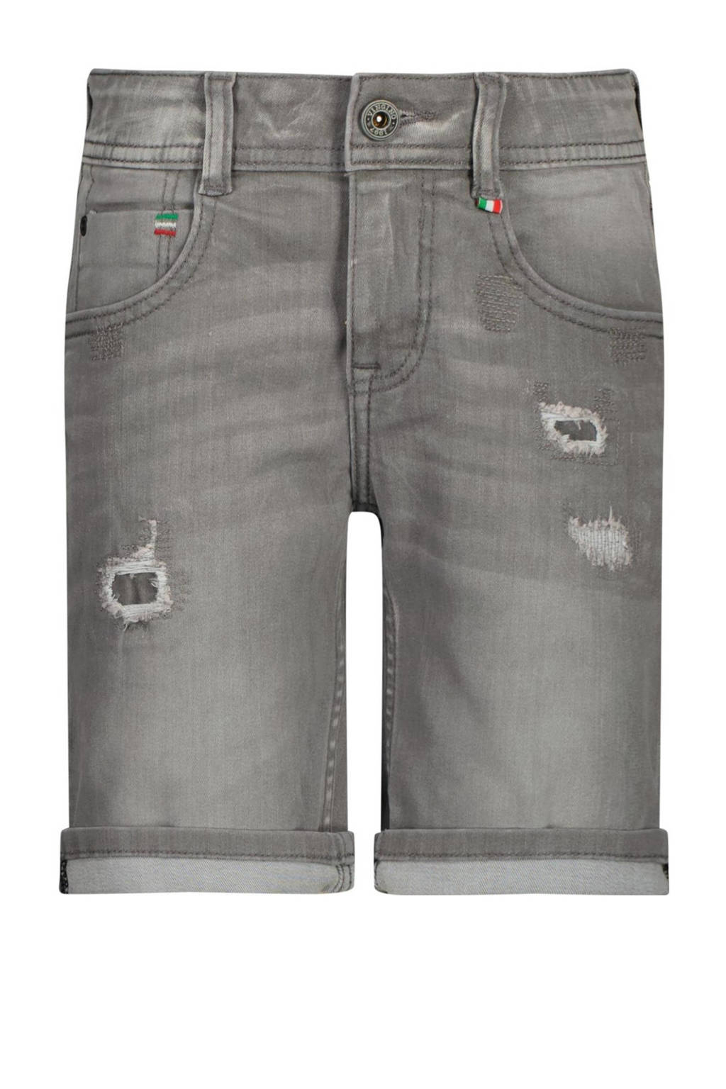 Vingino denim short Curzio Damage light grey