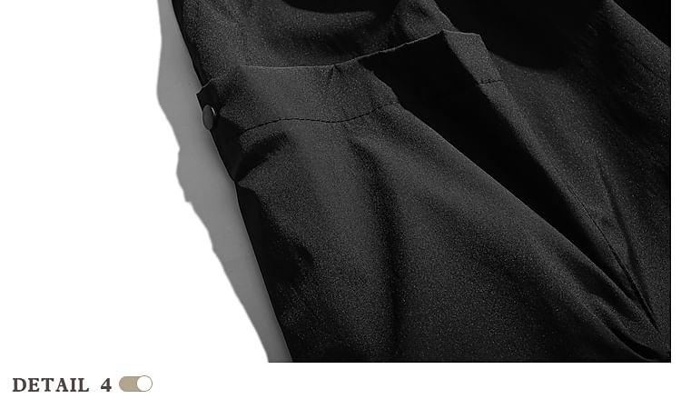 purplelouve - Mid Rise Plain Cargo Shorts