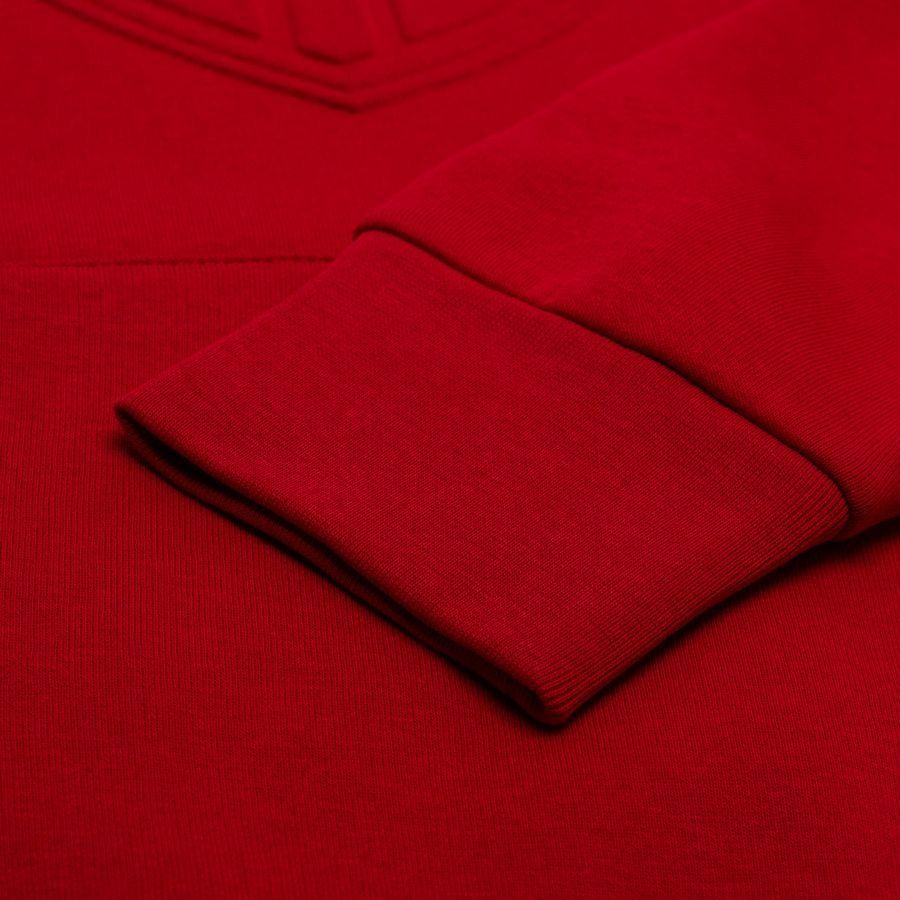 Norvège Crest Sweat à Capuche - Rouge