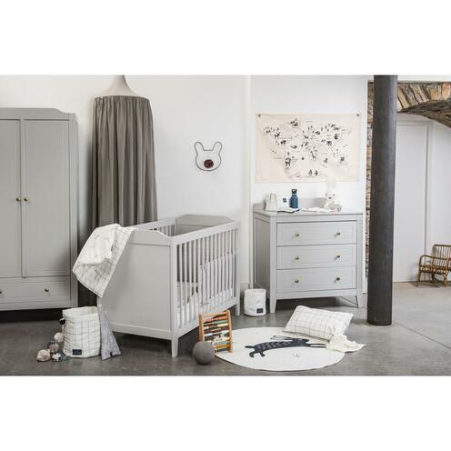 Lit évolutif 70x140 OPERA Gris - MAISON CHARLOTTE