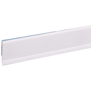 Afwerkprofiel kunststof wit 30x4 mm 260 cm