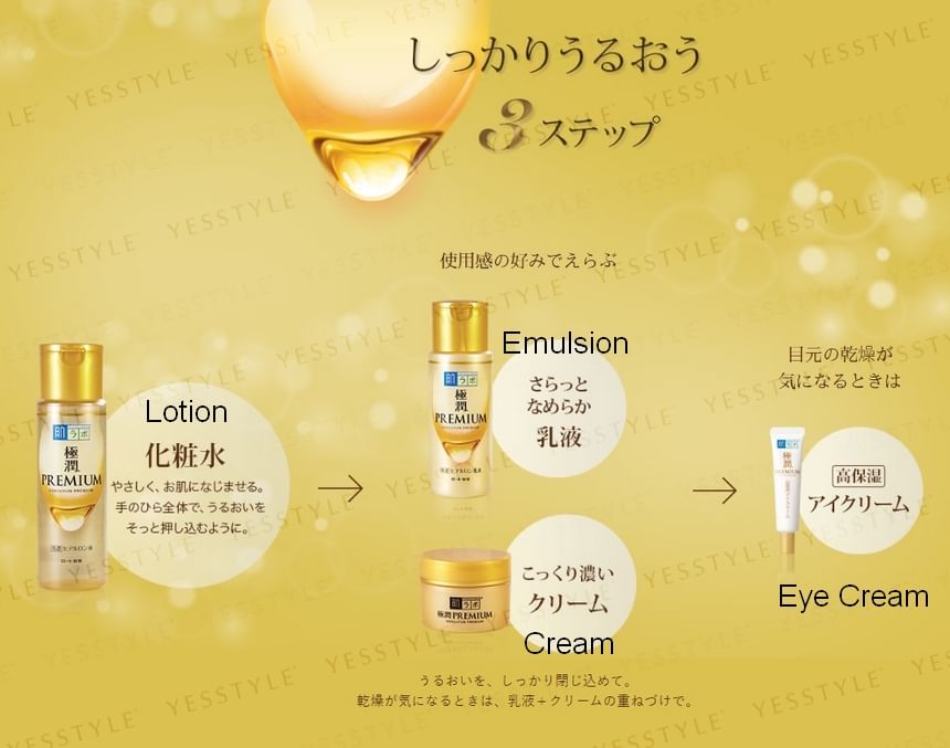 Rohto Mentholatum - Hada Labo Gokujyun Premium Lotion