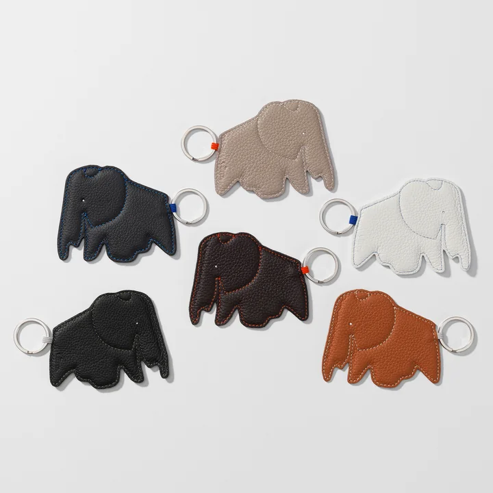 Vitra - Key Ring Elephant, nero
