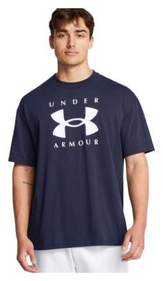 T-shirt manches courtes Under Armour Heavyweight Bleu Homme