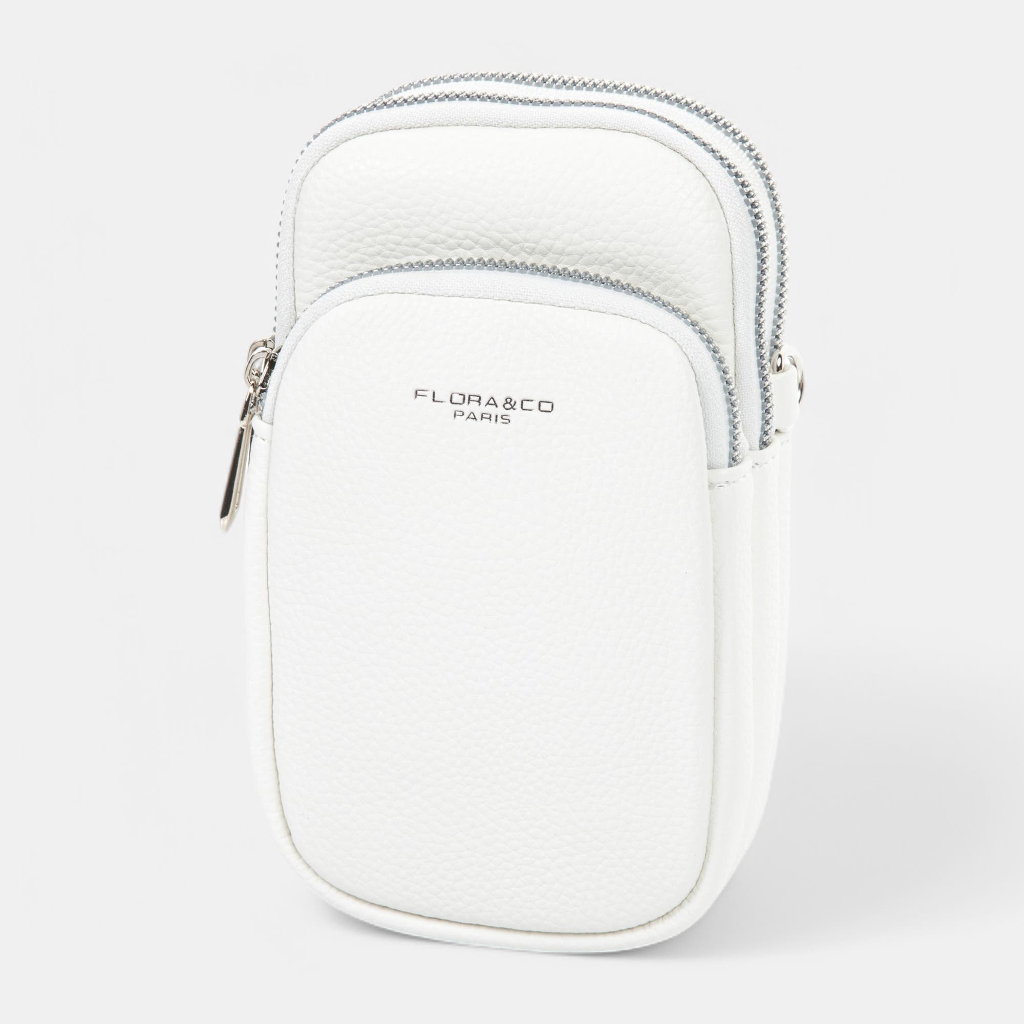 Pochette pour téléphone blanc