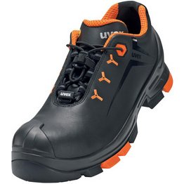 Chaussures basses S3 SRC, noir/orange