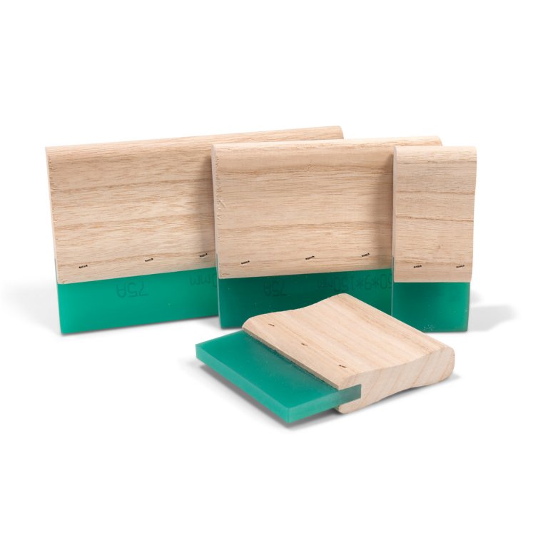 Siebdruckrakel Holz