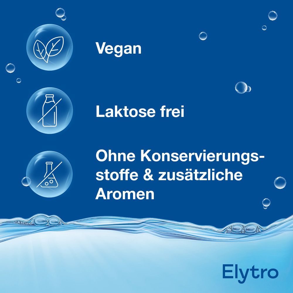 Elytro Glucose-Elektrolyt-Mischung bei Durchfall