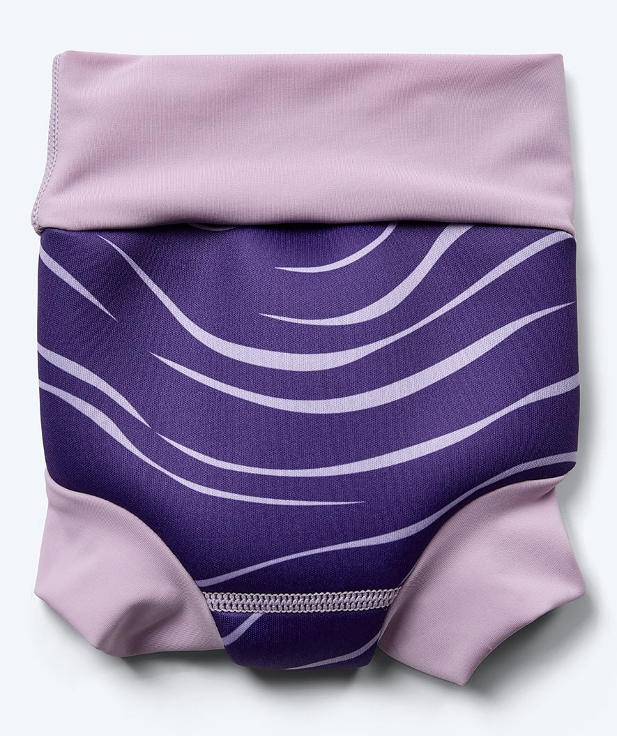 Watery blebadebukser til børn - Neoprene Swim Nappy - Fjord Purple