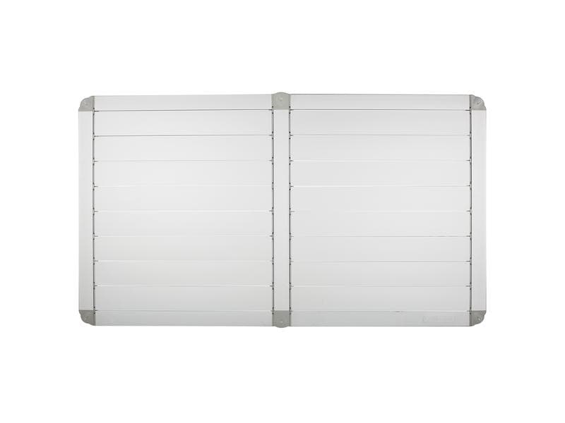 Campart Campingtisch Michigan mit rollbarer Tischplatte, 14 Praktischer Campingtisch mit rollbarer Tischplatte