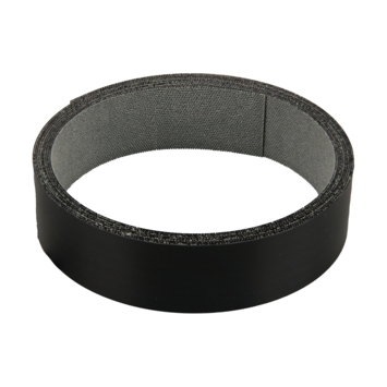 Strijkband zwart eiken 23 mm 2,5 m