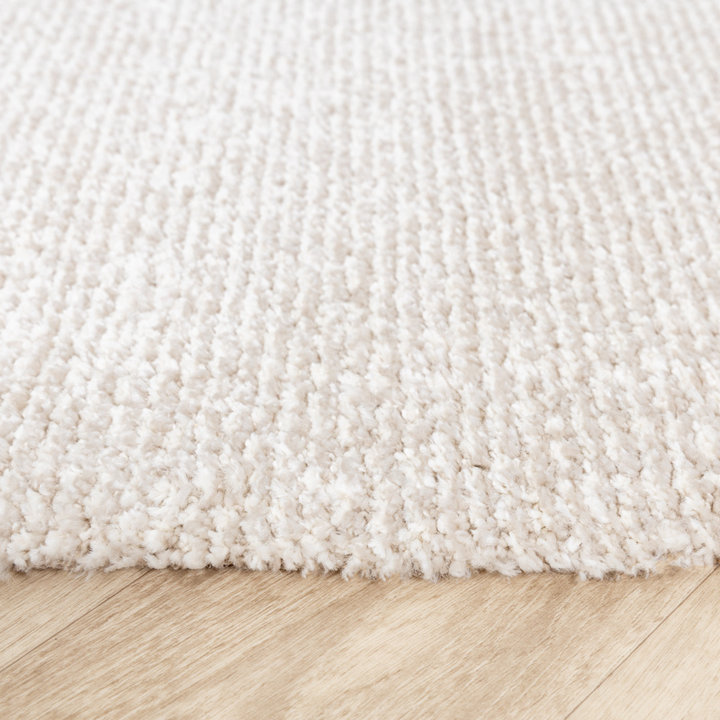 Hoogpolig vloerkleed - Serene Shapes Creme | Vredig!