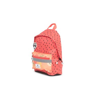 Sac à dos maternelle Tutti Frutti - 1 compartiment - 11L - rouge - Pol Fox