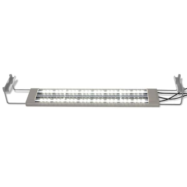 vidaXL Akvarielampe LED 50-60 cm aluminium IP67